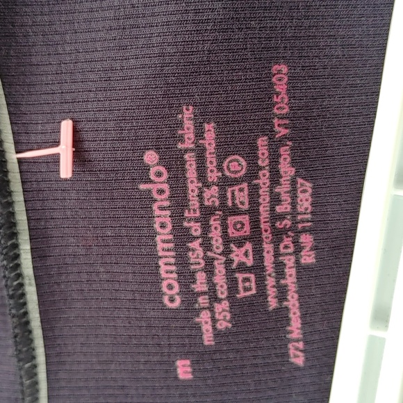 Commando Navy tank top size medium NWT - Picture 5 of 5